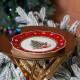 Тарілка сервірувальна Christmas порцелянова 26,5 см