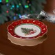Тарілка десертна Christmas порцелянова 21 см