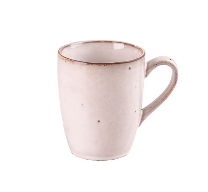 Чашка керамічна 400 мл, бежевий Чашка керамічна 400 мл, бежевий