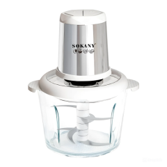 Чопер кухонний Sokany SK-YM-7034 на 6 лез, білий Чопер кухонний Sokany SK-YM-7034 на 6 лез, білий