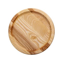 Дошка сервірувальна кругла 25 см, ясен