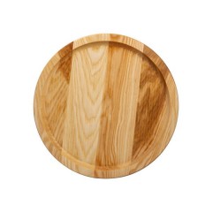 Дошка сервірувальна кругла 30 см, ясен