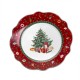 Тарілка десертна Christmas порцелянова 21 см