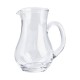 Кувшин фигурный Cali из толстого стекла 600 мл, прозрачный