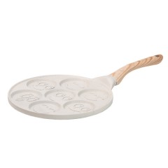 Сковорода для панкейков с антипригарным покрытием 26,5 см, бежевый.