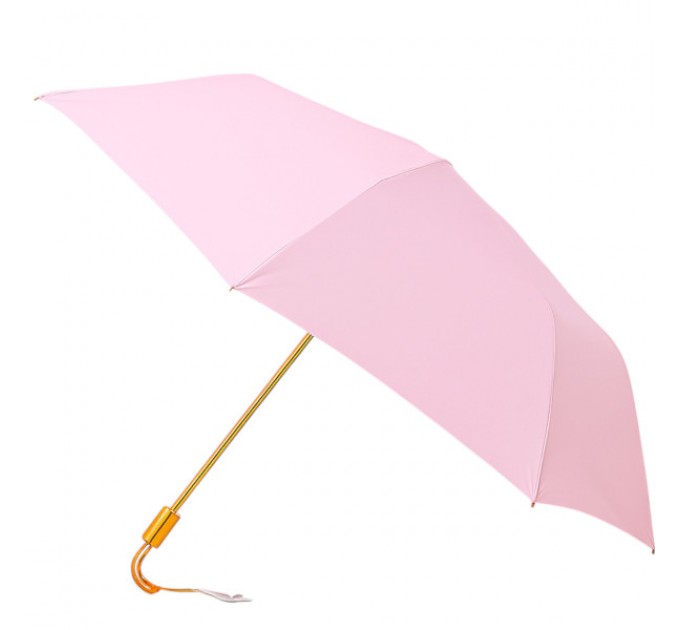 Парасоля механічна складна 99 см з квітковим принтом, рожевий Парасоля механічна складна 99 см з квітковим принтом, рожевий