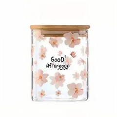 Банка для сипучих продуктів Sakura 900 мл з кришкою