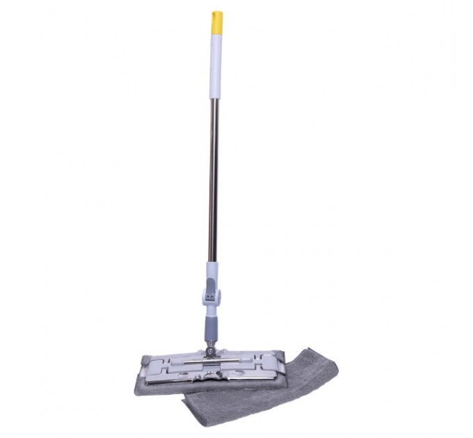 Швабра для підлоги з телескопічною ручкою та змінними серветками 132 см