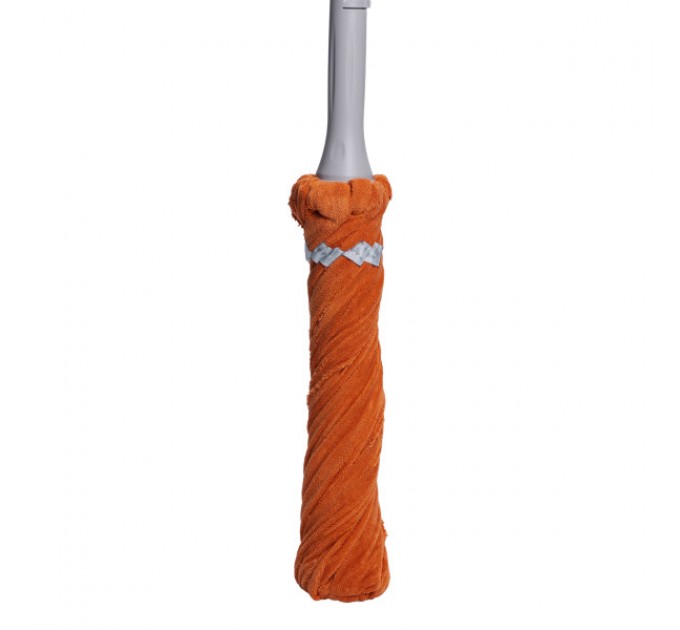 Швабра-моп мотузкова для миття підлоги 134 см, помаранчевий