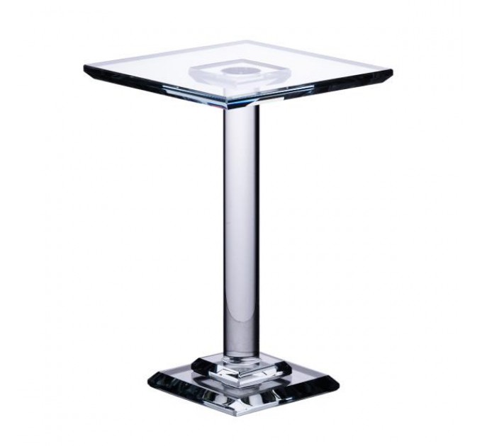 Тортівниця на ніжці Tetragon скляна 23 см