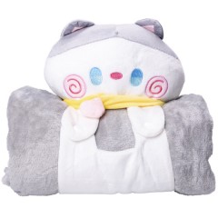 Плед-іграшка Котик аніме 120*160 см