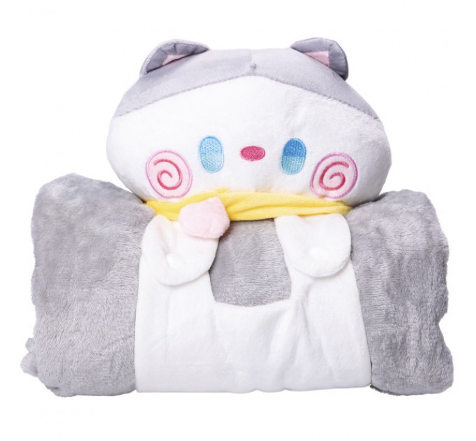 Плед-іграшка Котик аніме 120*160 см