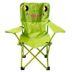 Дитяче крісло туристичне складне 34*58*65 см, зелений