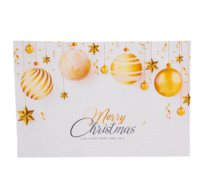 Коврик для сервировки стола Merry Christmas 45*30 см