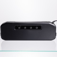 Вакууматор для сухих та вологих продуктів 400 Вт 10 пакетів у комплекті, чорний