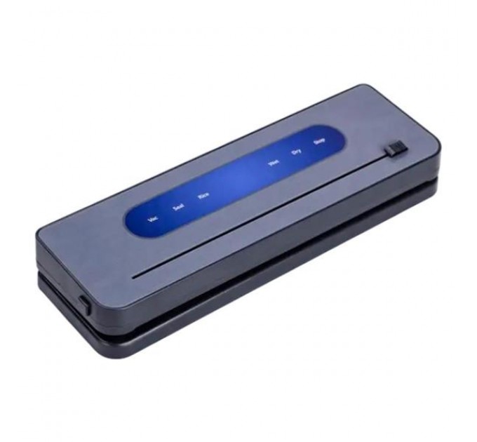 Вакууматор для влажных и сухих продуктов с LED-дисплеем и резаком 10 пакетов в комплекте.