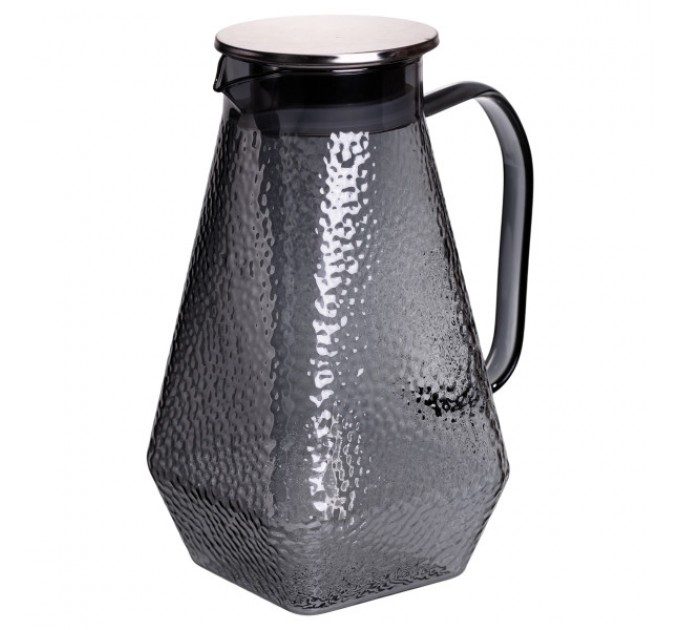 Набір глечик зі склянками 1,8/0,2 л фактурний, сірий