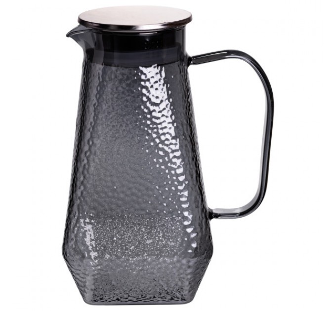 Набір глечик зі склянками 1,8/0,2 л фактурний, сірий