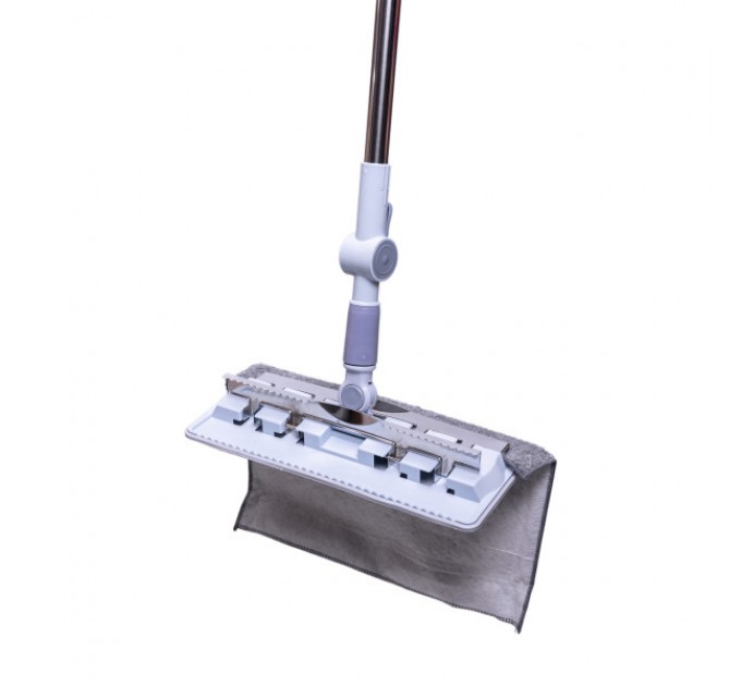 Швабра для підлоги зі змінними серветками 130 см, жовтий