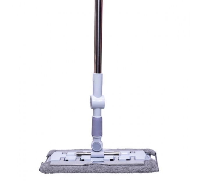 Швабра для підлоги зі змінними серветками 130 см, жовтий