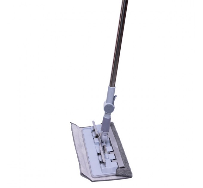 Швабра для підлоги зі змінними серветками 130 см, жовтий