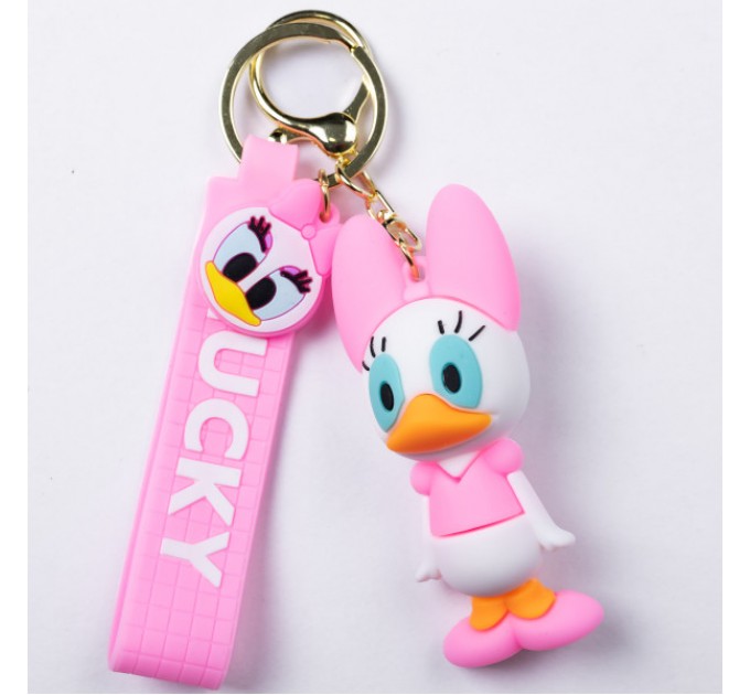 Брелок для ключей Поночка 4*6,5 см розовый Брелок для ключей Поночка 4*6,5 см розовый