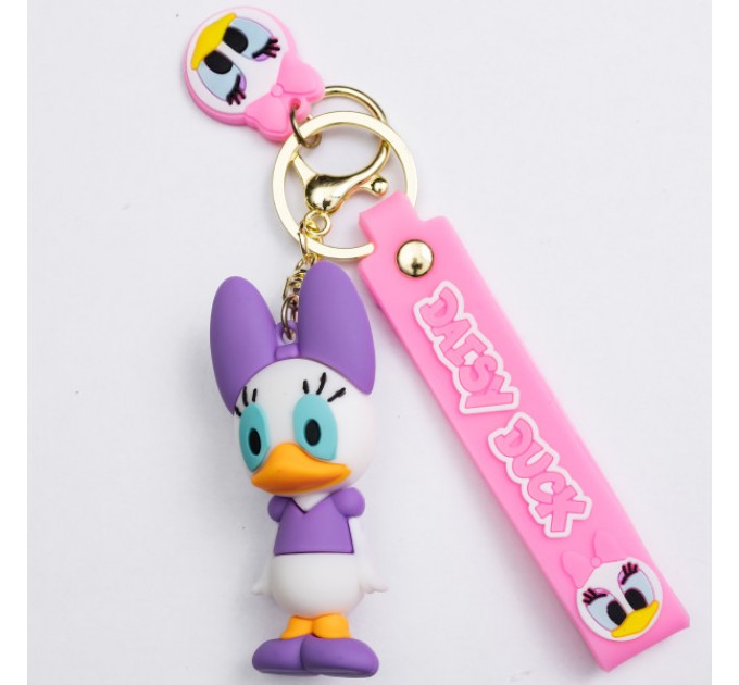 Брелок для ключів Поночка 4*6,5 см, бузковий