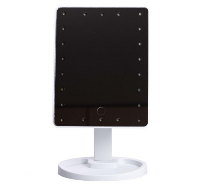 Косметичне дзеркало з LED-підсвіткою 22 світлодіоди, білий