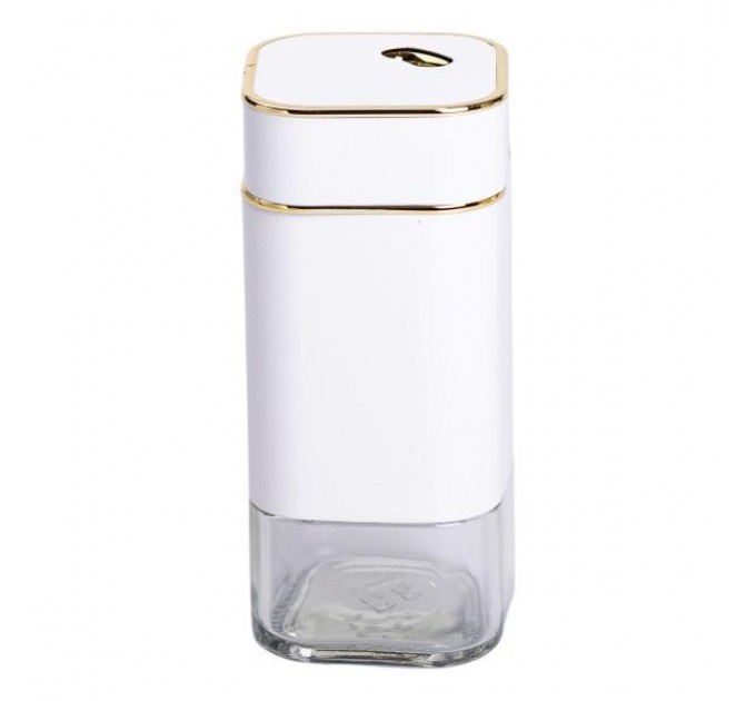 Баночка для спецій скляна 120 мл, білий