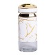 Баночка для спецій 120 мл, білий мармур