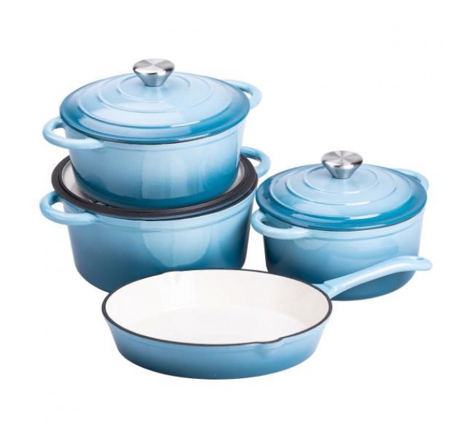 Набор посуды для приготовления чугунный 2/3/4/1 л. Набор посуды для приготовления чугунный 2/3/4/1 л.