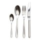 Набір столових приборів із нержавіючої сталі Royal на 6 персон, срібло