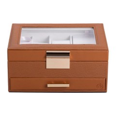 Ящик-органайзер для украшений 23х17х11см, терракот