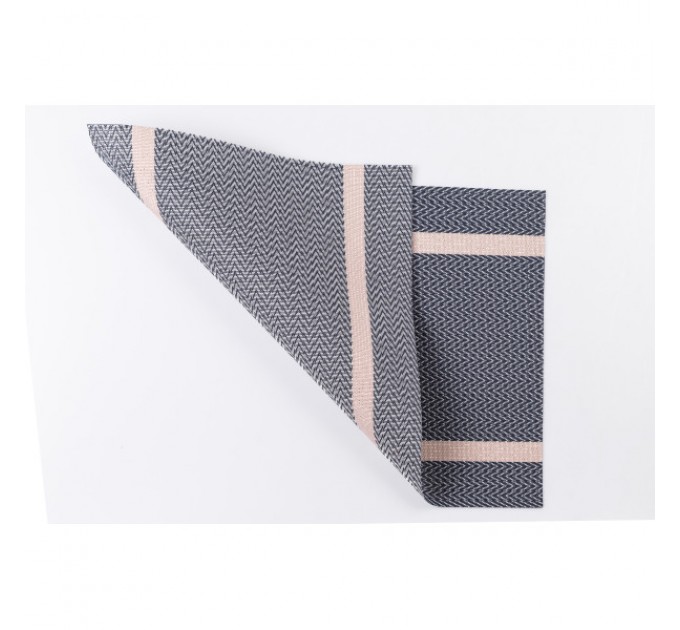 Килимок для сервірування столу Western 45*30 см, сірий