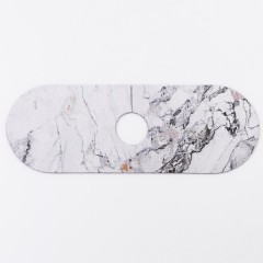 Килимок під змішувач вологовбираючий 37,5*13 см, мармуровий