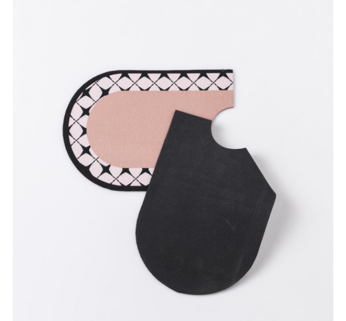 Килимок під змішувач вологовбираючий 37,5*13 см, коричневий