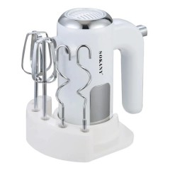 Ручний міксер 2 в 1 SOKANY SK-02025 800 Вт, білий
