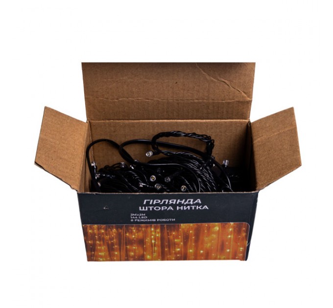 Гірлянда Штора 144 LED 3х2 м, жовтий