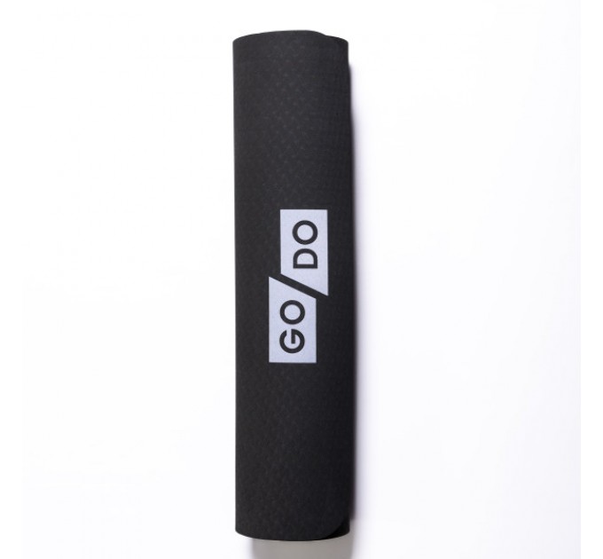 Коврик для йоги 173*58 см, зеленый