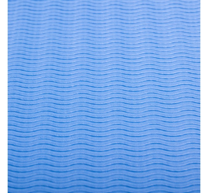 Килимок для йоги 173*58 см, синій