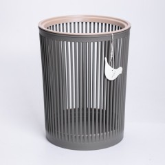 Кошик для сміття пластиковий 12 л, сірий