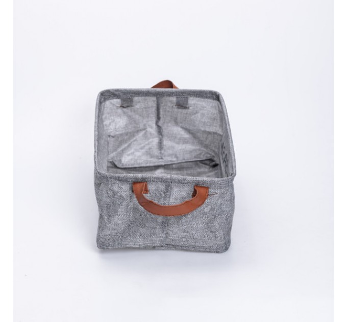 Органайзер для зберігання речей 30*20*14 см, сірий