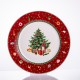 Набір тарілок Christmas фарфорових 7 штук 26,5/19 см