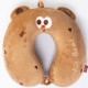 Подушка для шиї Cookie Bear U-подібна, коричневий