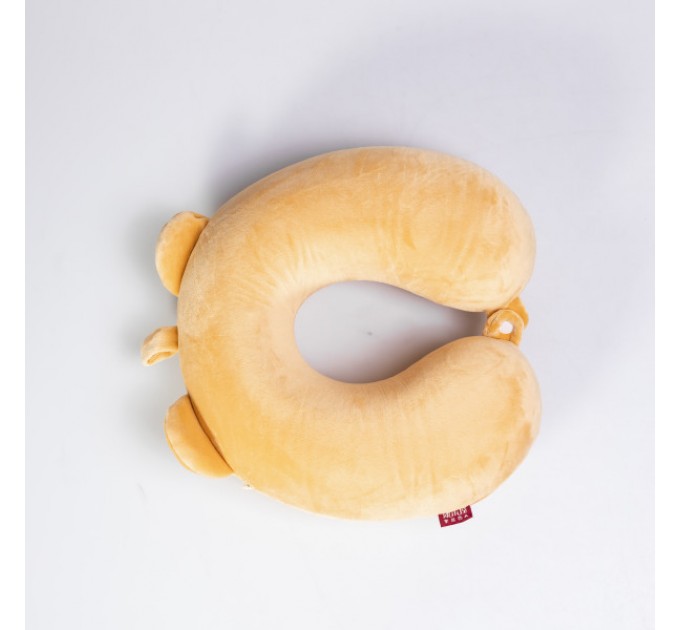 Подушка для шиї Cookie Bear U-подібна, бежевий