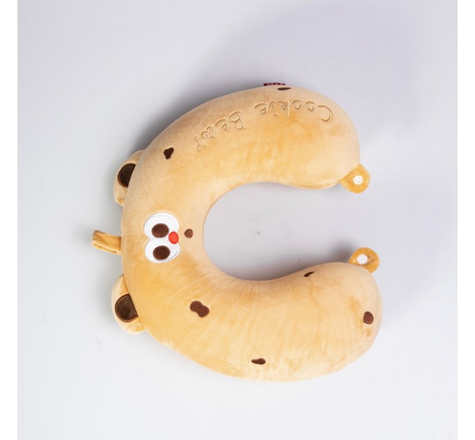 Подушка для шиї Cookie Bear U-подібна, бежевий