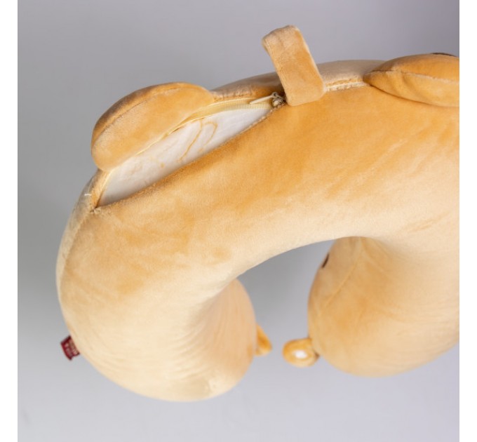 Подушка для шиї Cookie Bear U-подібна, бежевий