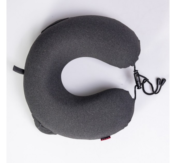 Подушка для шиї Smile&Hug U-подібна, темно-сірий