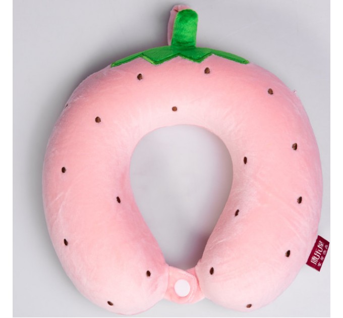 Подушка для шиї Strawberry U-подібна