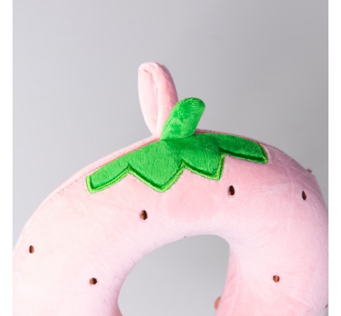 Подушка для шиї Strawberry U-подібна